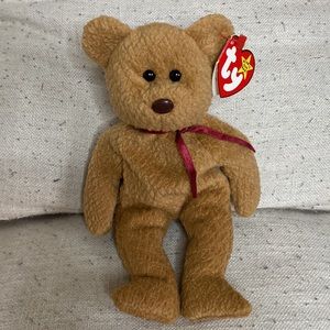 TY VINTAGE Curly Bear 1996